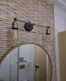 RİOLİGHT RETRO,RUSTİK,VİNTAGE ESKİTME MAFSALLI 2XE27 DUYLU METAL DUVAR APLİK