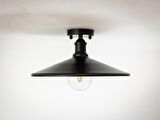 RİOLİGHT RETRO7,RUSTİK MUTFAK,ODA,SALON CAFELER İÇİN TEKLİ METAL PLOFONYER AVİZE ÇAP:38CM