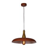 RİOLİGHT RETRO,RUSTİK,VİNTAGE KAHVERENGİ CAFE,ODA,MUTFAKLAR İÇİN 1XE27 DUY TEKLİ METAL SARKIT AVİZE