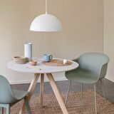 RİOLİGHT RETRO,RUSTİK,MODERN MASA ÜSTÜ BEYAZ TEKLİ METAL SARKIT AVİZE ÇAP:30CM