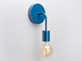 RİOLİGHT VİNTAGE,RUSTİK,RETRO,MODERN MAVİ 1XE27 DUYLU METAL DUVAR APLİK
