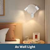 RİOLİGHT MODERN3 BEYAZ MUTFAK,SALON,GİYİNME ODASI,CAFELER İÇİN GÜN İŞİĞI METAL 3LÜ SPOT(AMPUL DAHİL)