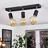 RİOLİGHT MODERN1 SİYAH1 3XE27 MAFSALLI HAREKETLİ BAŞLIK(GLOP AMPUL HARİÇ) METAL SPOT AVİZE