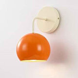 RİOLİGHT TURUNCU BAŞLIK RETRO,VİNTAGE,RUSTİK 1XE27 DUYLU DUVAR METAL APLİK