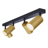 RİOLİGHT MODERN MAFSALLI HAREKETLİ MAT ALTIN MAT GOLD KAPLAMA BAŞLIK LED SPOT AVİZE(AMPUL DAHİLDİR)