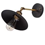 RIOLIGHT MAFSALLI SİYAH ESKİTME APLİK ÇAP: 23CM