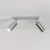 RIOLİGHT MODERN1 KROM1 MAFSALLI HAREKETLİ BAŞLIK 2XGU10 DUYLU LED SPOT AVİZE(AMPÜL DAHİL)