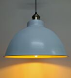 RİOLİGHT RETRO ESKİTME ASKILI BEYAZ İÇİ ALTIN TEKLİ METAL SARKIT