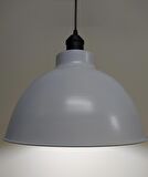 RİOLİGHT RETRO BEYAZ İÇİ ALTIN TEKLİ METAL SARKIT