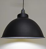 RİOLİGHT SİYAH İÇİ SİYAH KROM ASKILI TEKLİ METAL SARKIT