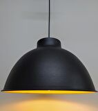 RİOLİGHT RETRO SİYAH İÇİ GOLD TEKLİ METAL SARKIT