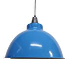 RİOLİGHT MAVİ İÇİ BEYAZ TEKLİ KROM ASKILI METAL SARKIT