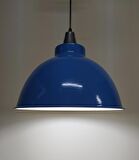 RİOLİGHT MAVİ İÇİ BEYAZ KROM ASKILI TEKLİ METAL SARKIT