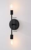 RİOLİGHT MODERN 2XE27 DUYLU AYNA ÜSTÜ METAL DUVAR APLİK