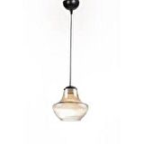RİOLİGHT RETRO BAL CAMLI TEKLİ SARKIT AVİZE