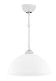 RİOLIGHT MODERN KROM ASKILI OPAL CAMLI TEKLİ SARKIT ÇAP: 29CM