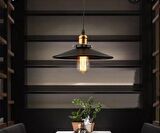 RİOLİGHT RETRO TEKLİ METAL SARKIT AVİZE ÇAP: 40CM