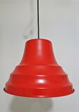 RİOLİGHT RETRO KIRMIZI İÇİ GOLD TEKLİ METAL SARKIT ÇAP: 27CM