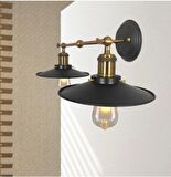 RİOLİGHT RETRO İKİLİ METAL APLİK ŞAPKA ÇAPI: 23CM
