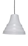 RİOLİGHT RETRO BEYAZ İÇİ GOLD TEKLİ METAL SARKIT ÇAP:23CM