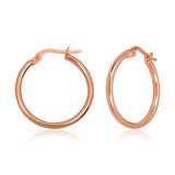 925 Ayar Gümüş Halka Kadın Küpe