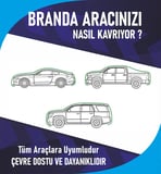 MERCEDES-BENZ E300 CGI İLE UYUMLU LÜKS ARABA - OTO BRANDA ÇİFT KAT MİLFONLU