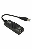 Taşınabilir Kablolu Ağ Adaptörü Usb 3.0 Ethernet Rj45 Kartı