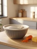 Rika Garden Çok Fonksiyonlu Kapaklı Çelik Rende