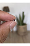 316 L Cerrahi Çelik Tragus Helix Kıkırdak Conch Minik Yıldız Piercing