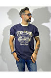 Reglan Kollu Baskılı Erkek T-Shirt