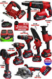 RETOOLS 8’Lİ PRO SET (DAİRE TESTERE, DEKUPAJ TESTERE, TİLKİ KUYRUĞU ,BUDAMA TESTERESİ)