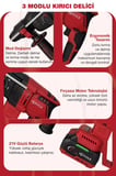 Retools Bordo 6'lı Set (185 mm Daire Testere - Dekupaj)