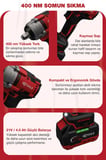 Retools Bordo 6'lı Set (185 mm Daire Testere - Dekupaj)