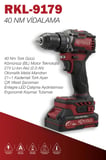 RETOOLS BORDO 2'Lİ SET(ŞARJLI TORKLU VİDALAMA-ŞARJLI MATKAP)