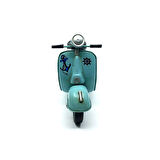 Jayland, Vintage El Yapımı Metal İtalyan Vespa Mavi Scooter