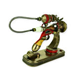 Steampunk Serisi Standlı Dekoratif Lazer Tabanca
