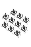 10 Adet - 4 Pin Push Buton (6x6x5mm)