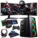 I5 11400F 16GB 480SSD 4GB GTX1050TI Çift 24'' Monitörlü (Gaming SET)