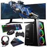 I5 11400F 16GB 480SSD 4GB GTX1650 Çift 24'' Monitörlü (Gaming SET)