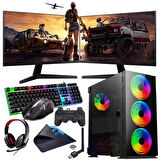 INTEL i3 13100F 16GB 240SSD 1TB HDD 12GB RTX3060 Çift 24'' Mon. (Gaming SET)