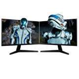 INTEL i3 13100F 16GB 1TB M2 8GB RTX3050 Çift 24'' Mon. (Gaming SET)