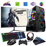 I5 12400F 32GB DDR4 1TB M2 4GB GTX1650 24" Mon. Oyun Bilgisayarı (Gaming SET)