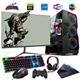 I5 12400F 32GB DDR4 1TB M2 6GB RTX3050 24" Mon. Oyun Bilgisayarı (Gaming SET)