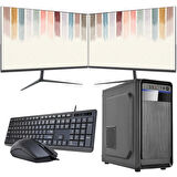 I7 12700 32GB DDR4 1TB M2 Çift 24" Monitörlü Ev ve Ofis Bilgisayarı (Business)