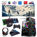 İ7 12700F 16GB DDR4 480SSD 8GB RX580 Çift 24" Mon. Oyun Bilgisayarı (Gaming SET)