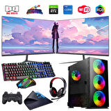 I5 13400F 32GB DDR4 1TB M2 12GB RTX3060 Çift 24" Mon. Oyun Bilgisayarı (Gaming SET)