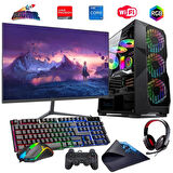 I5 14400F 16GB DDR4 480SSD 8GB RX580 24" Mon. Oyun Bilgisayarı (Gaming SET)