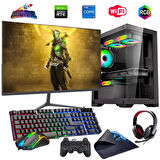 I5 14400F 16GB DDR4 480SSD 8GB RTX3050 24" Monitörlü (Gaming SET)