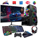 I5 14400F 32GB DDR4 1TB M2 8GB RX580 24" Mon. Oyun Bilgisayarı (Gaming SET)