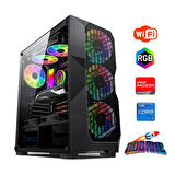 i7 14700F 16GB DDR4 480SSD 8GB RX580 Oyun Bilgisayarı